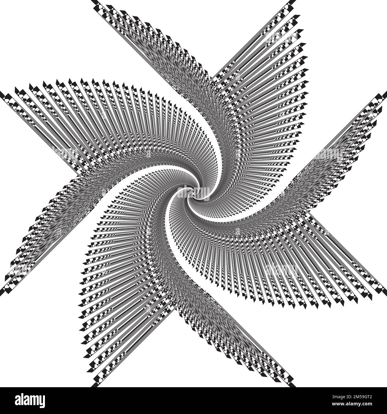 SCHWARZ AUF TRANSPARENT ABSTRAKTER PARADIRE BIDR-MODUS WIE SCHMETTERLING Designer Cut Logo Style Stock Vektor