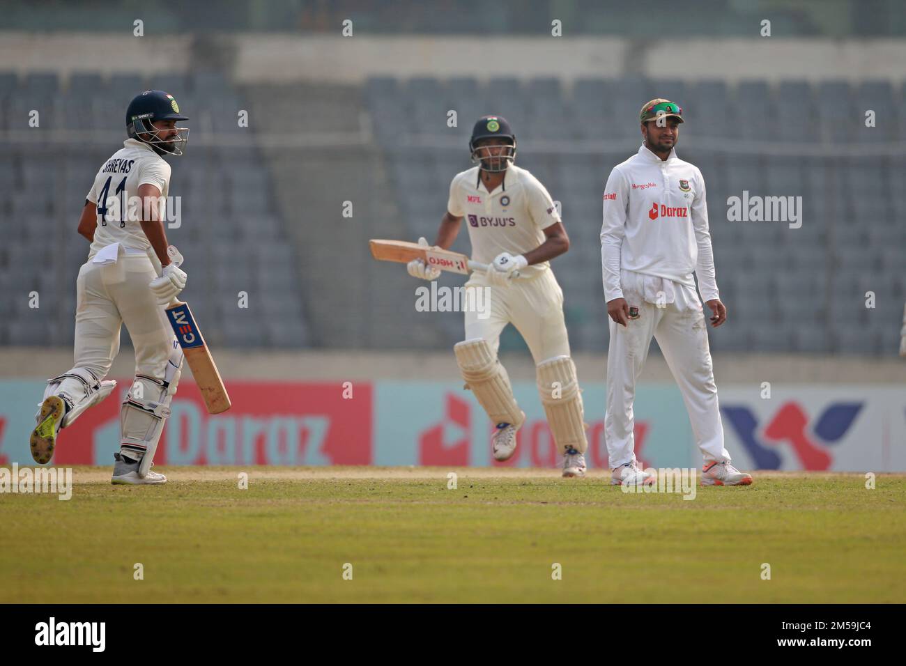 BangladeshIndia 2. Testspiel Tag vier im ShereBangla National