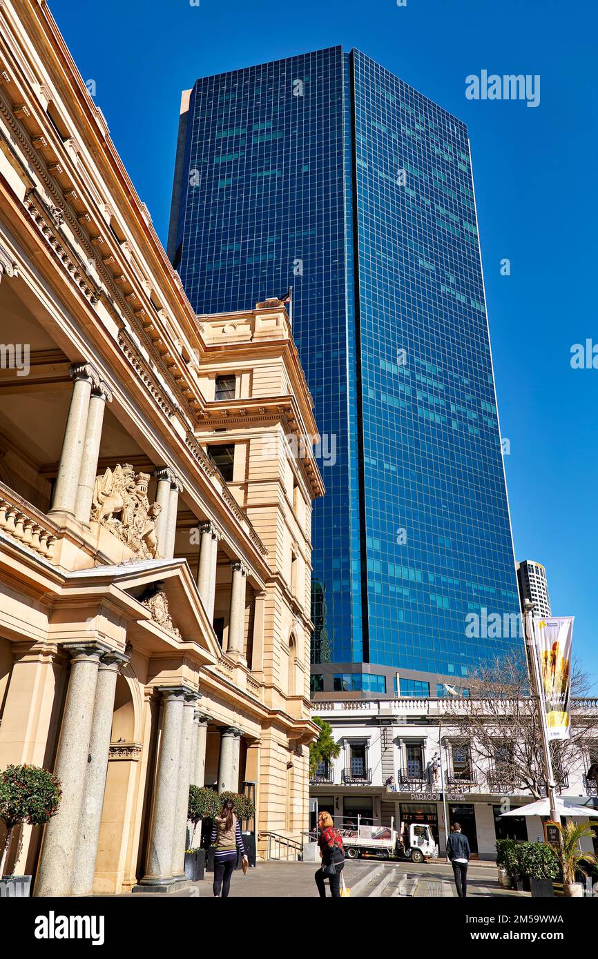 Sydney. New South Wales. Australien. Architekturen in der Innenstadt. Zentraler Geschäftsbezirk (CBD) Stockfoto