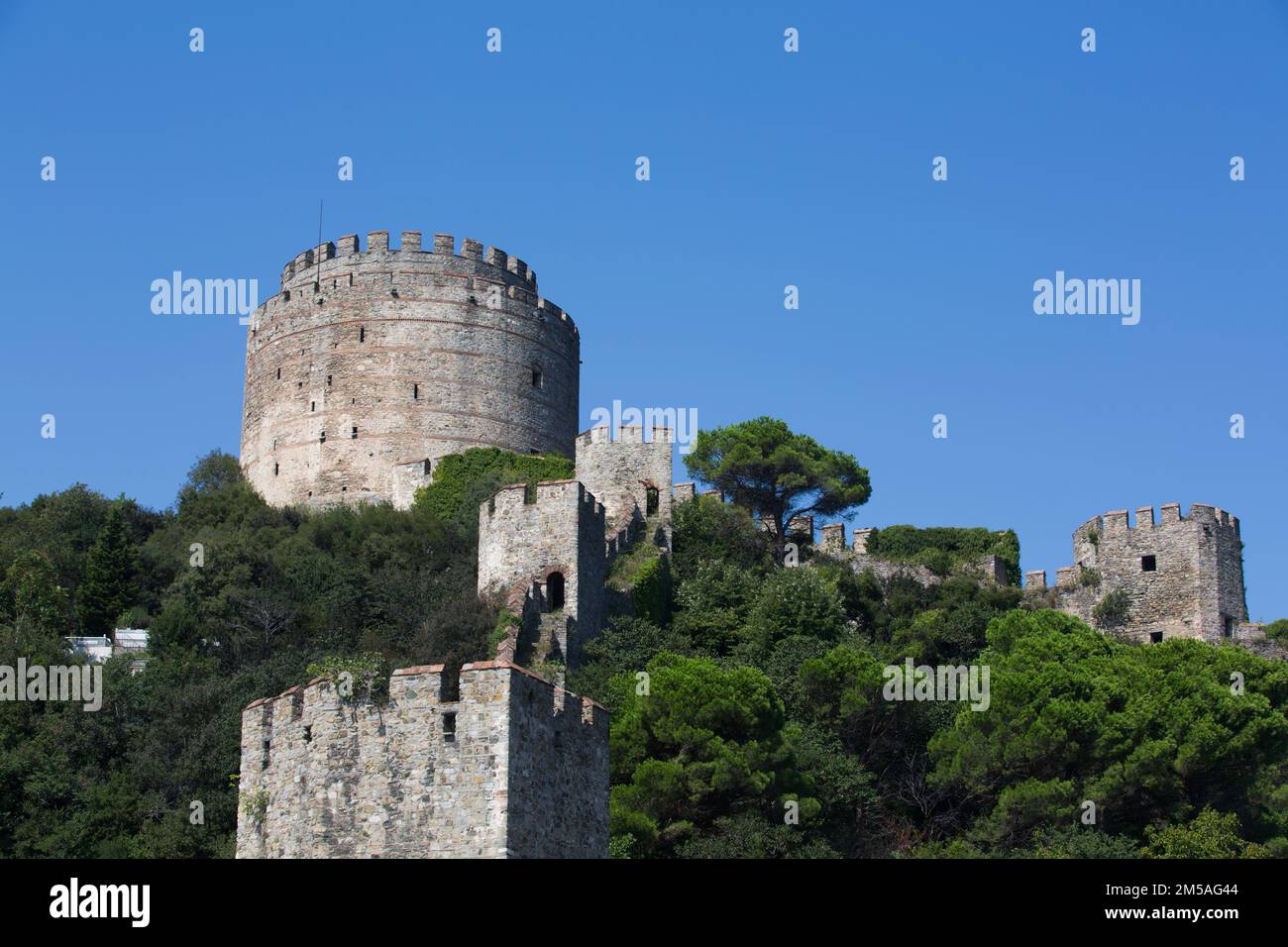 Rumeli Festung, auf der Bosporus Straße, Istanbul, Türkei Stockfoto