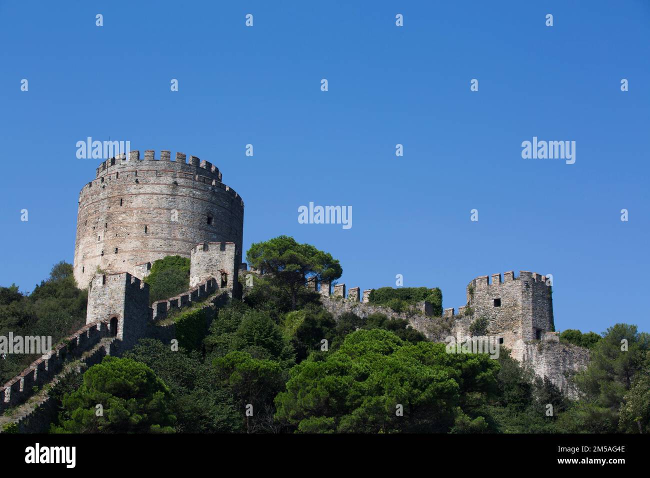 Rumeli Festung, auf der Bosporus Straße, Istanbul, Türkei Stockfoto