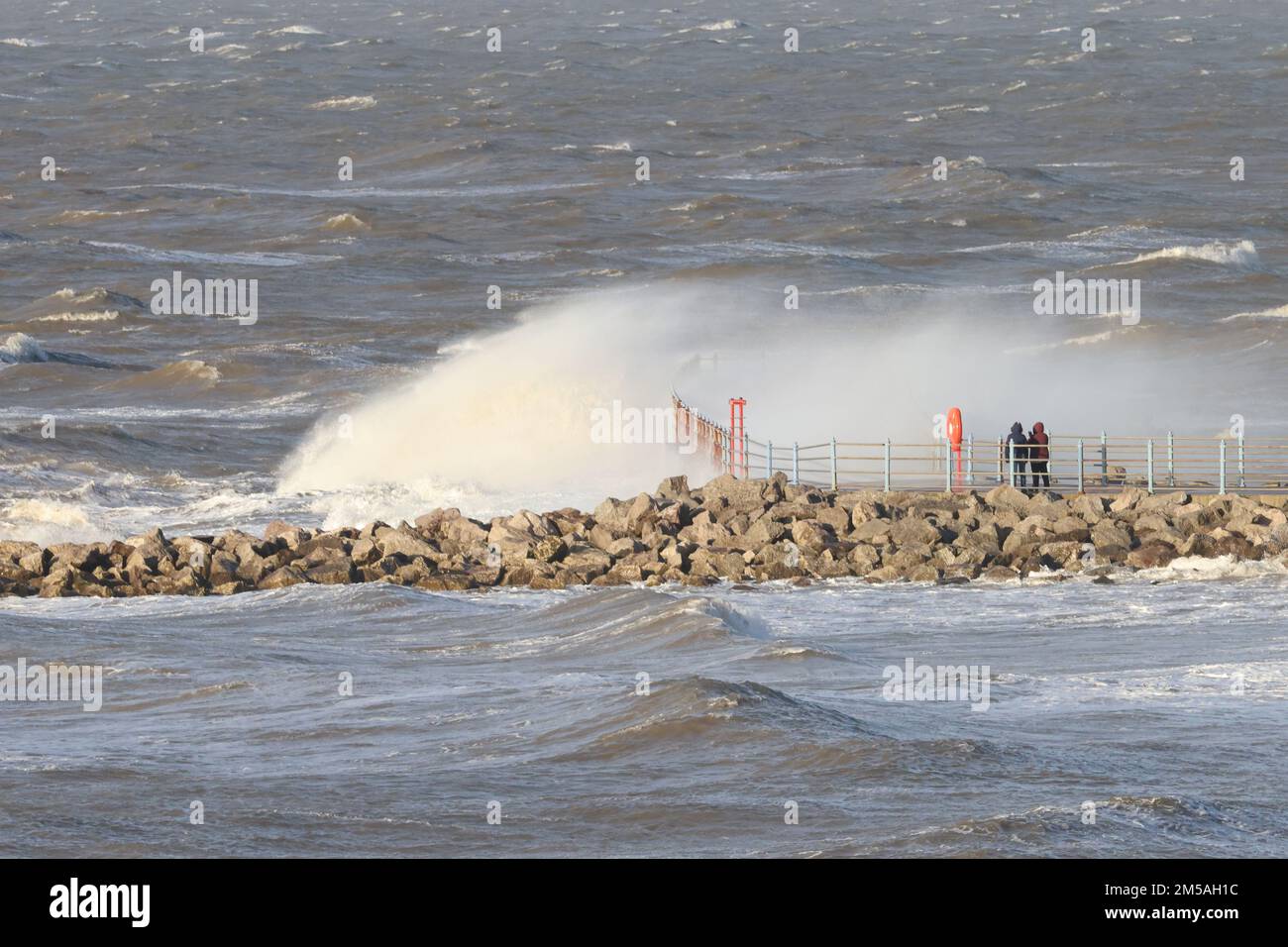 Stürmisches Wetter Stockfoto