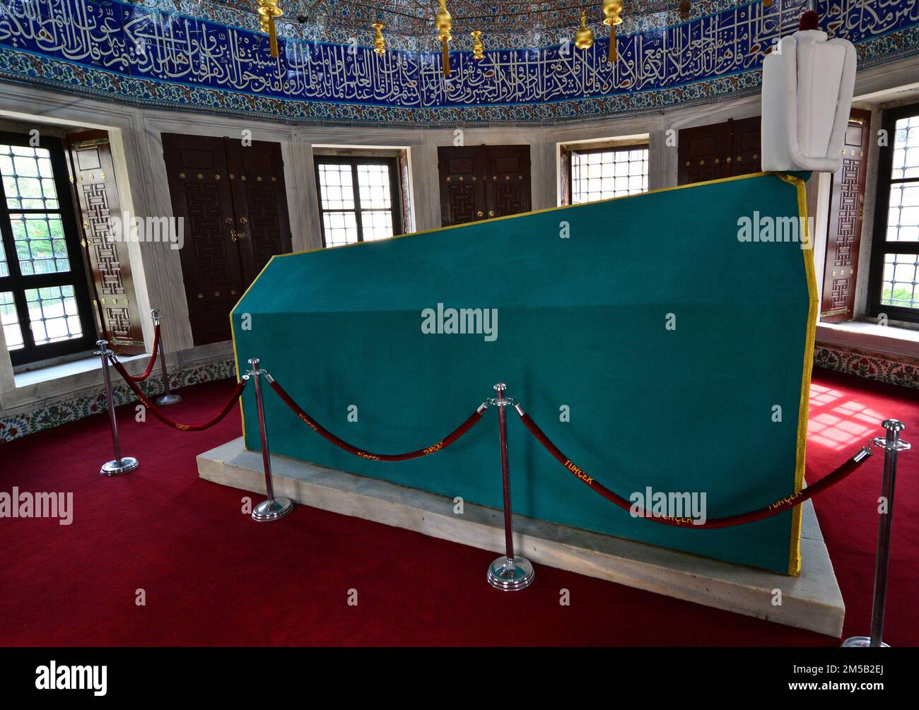 Das bosnische Ibrahim-Pascha-Grab in Istanbul, Türkei. Stockfoto