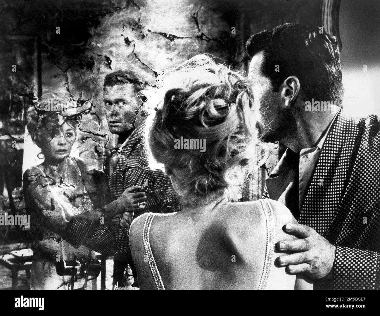 Jean Simmons, James Garner, Filmset, Mister Buddwing, MGM, 1966 Stockfoto