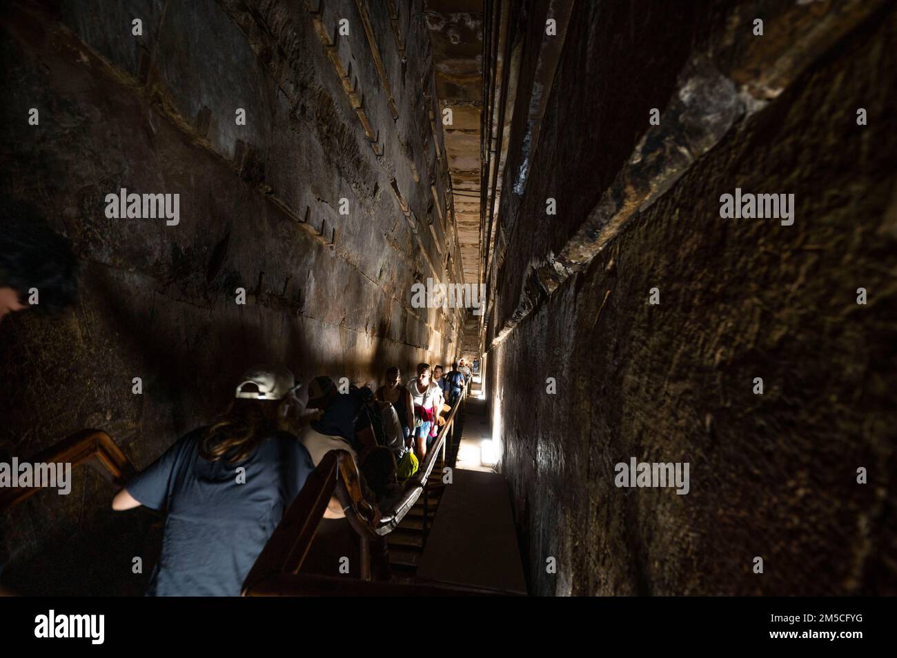 Pyramiden in gizeh kairo Stockfoto