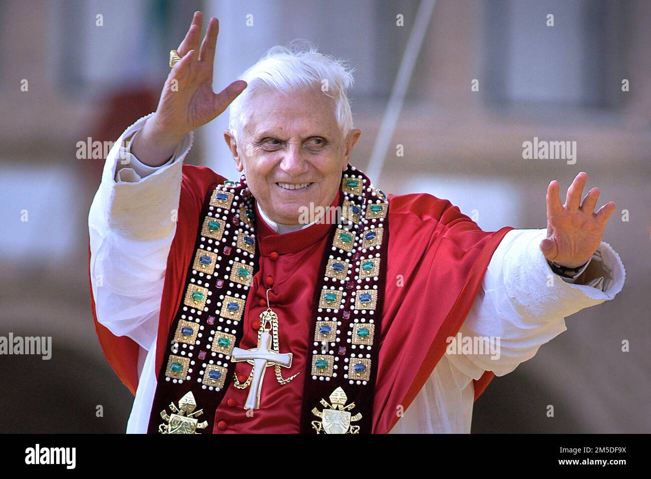 Vatikanstadt, Vatikanstadt. 28. Dezember 2022. Papst Benedict XVI/dpa/Alamy Live News Stockfoto
