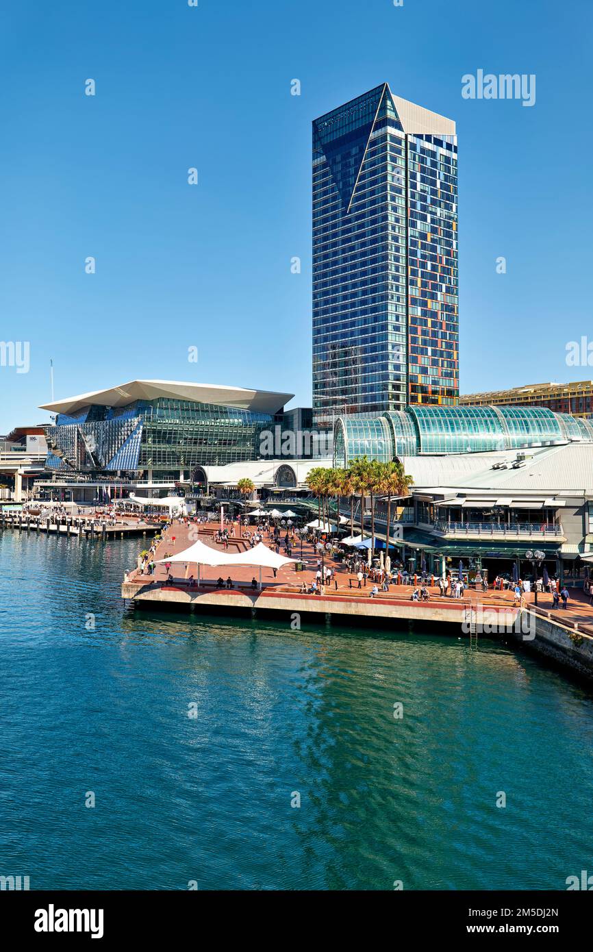 Sydney. New South Wales. Australien. Darling Harbour. Marina Stockfoto