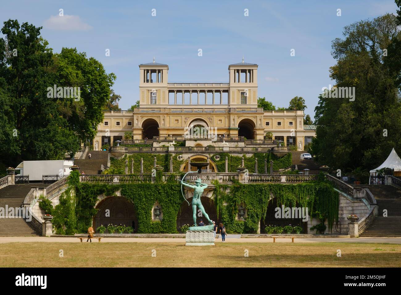 Orangerieschloss im Park Sanssouci Stockfoto