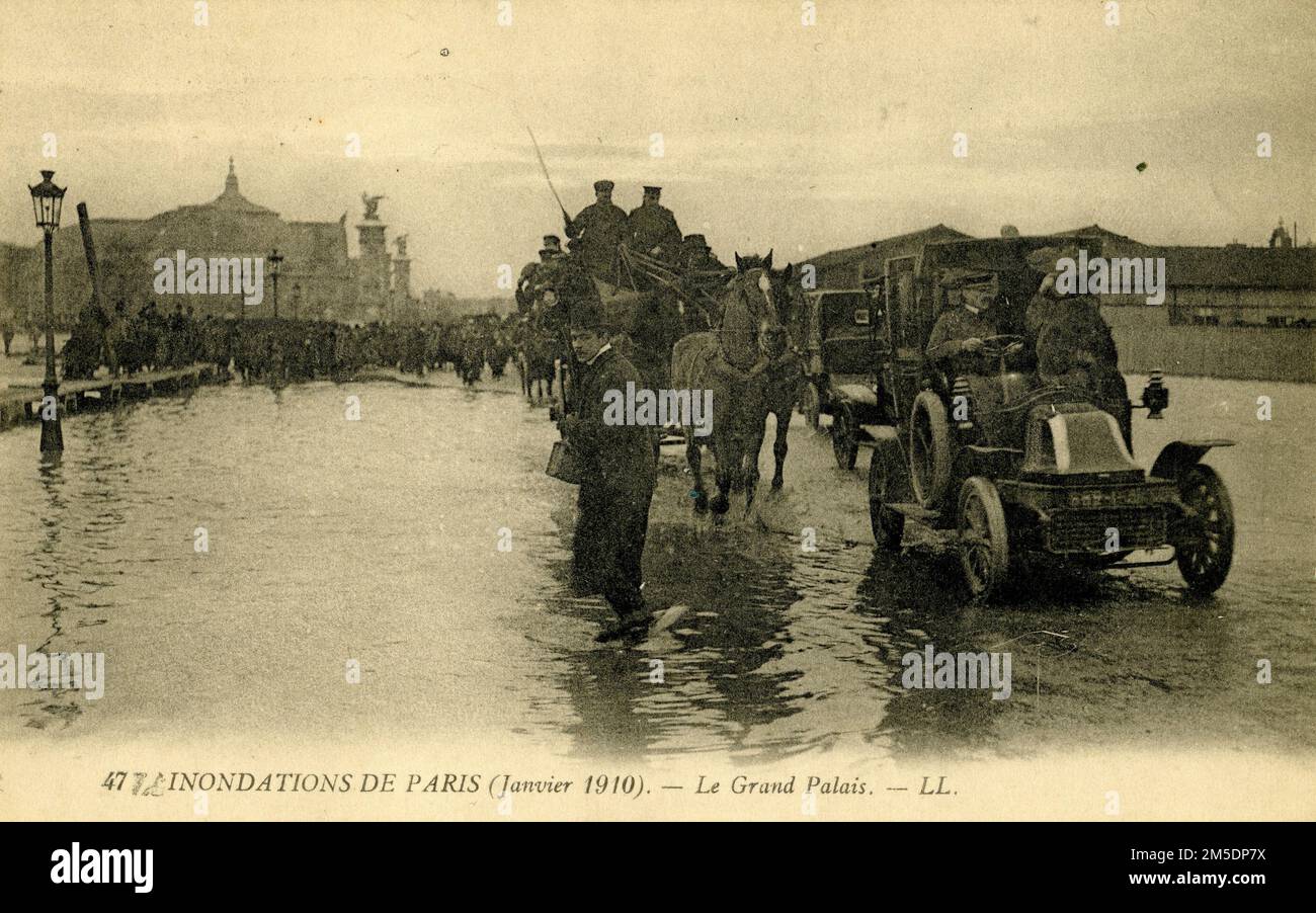 Hochwasser in Paris 1910 Inondations de Paris en janvier 1910 crue
