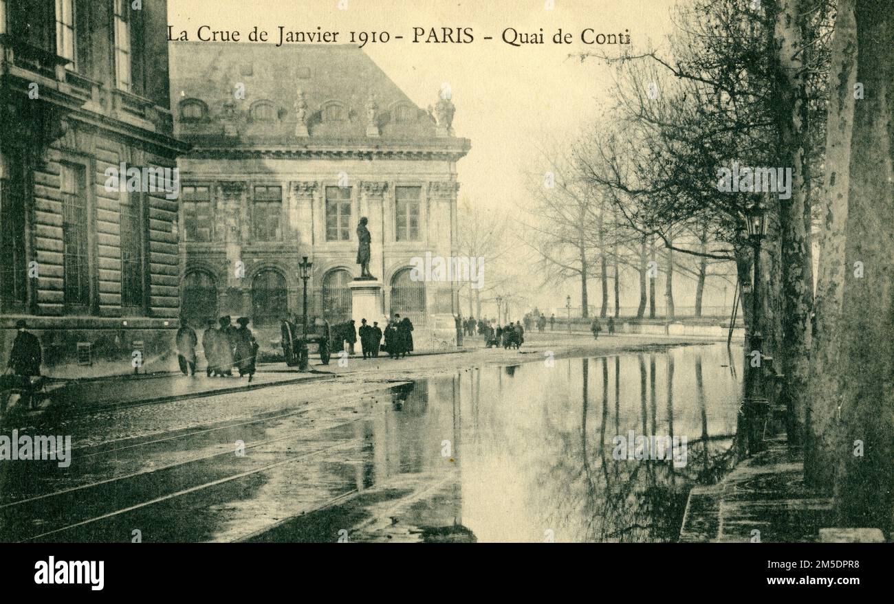 Hochwasser in Paris 1910 Inondations de Paris en janvier 1910 crue