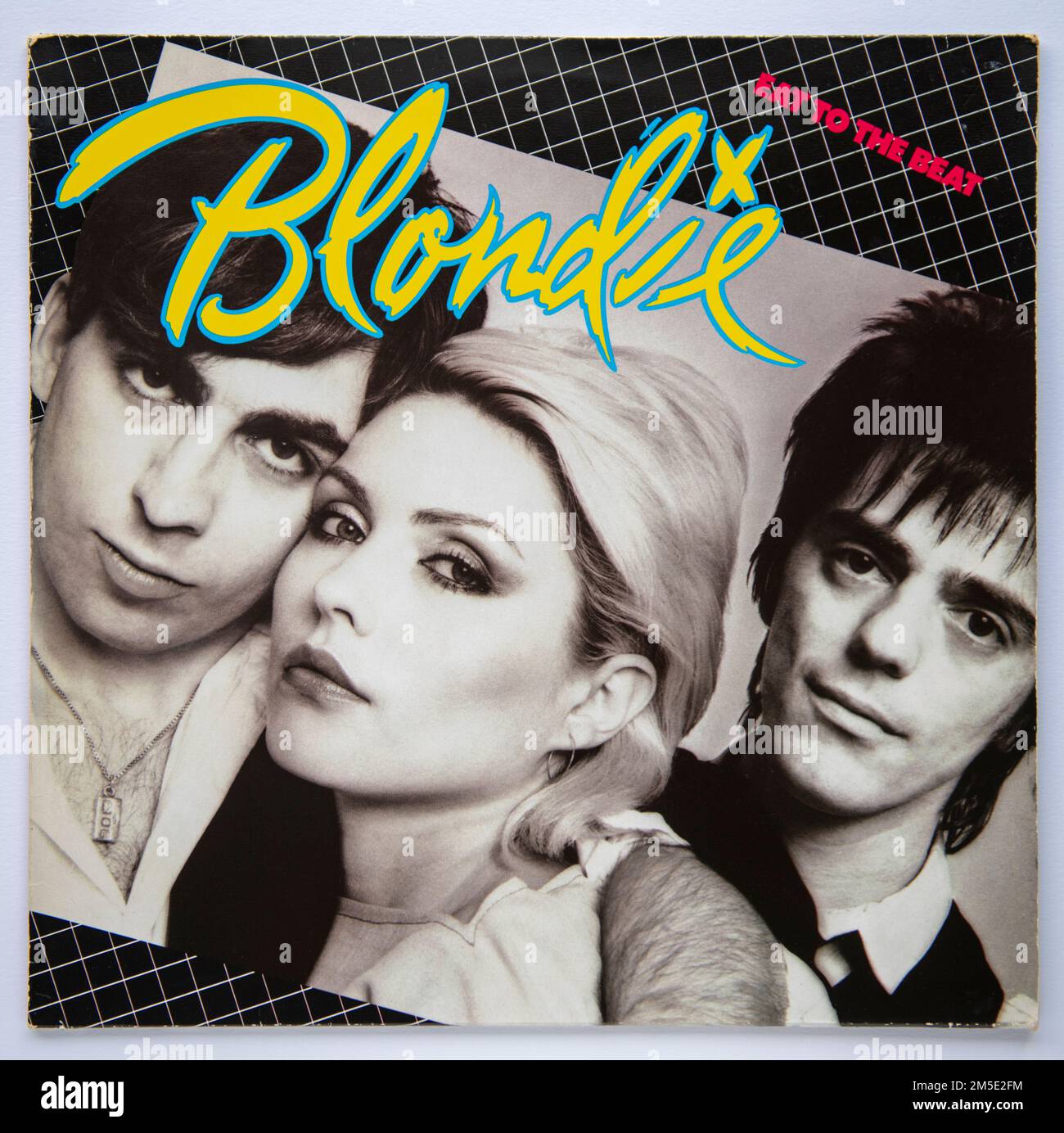 LP Cover von Eat to the Beat, dem vierten Studioalbum von Blondie, das 1979 veröffentlicht wurde Stockfoto