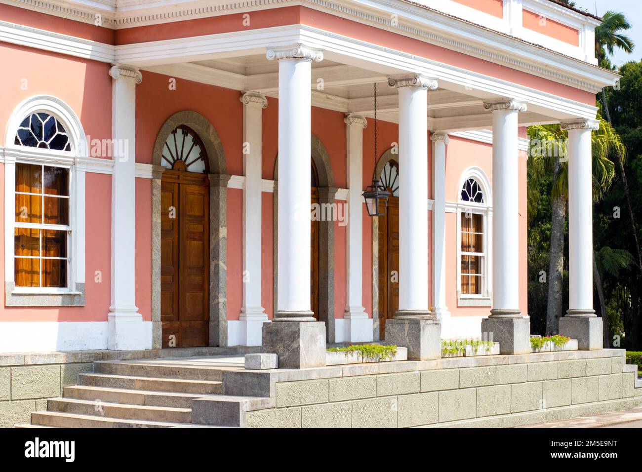 Brasilianisches Kaisermuseum, Residenz der brasilianischen Königsfamilie. Stockfoto