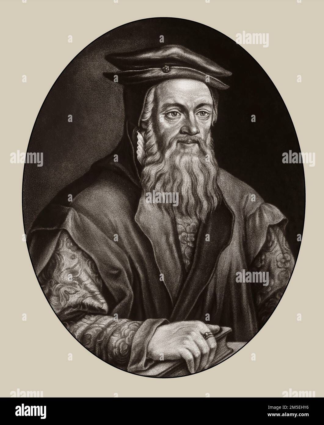Conrad Gessner, 1516-1565, Schweizer Arzt, Naturforscher Stockfoto