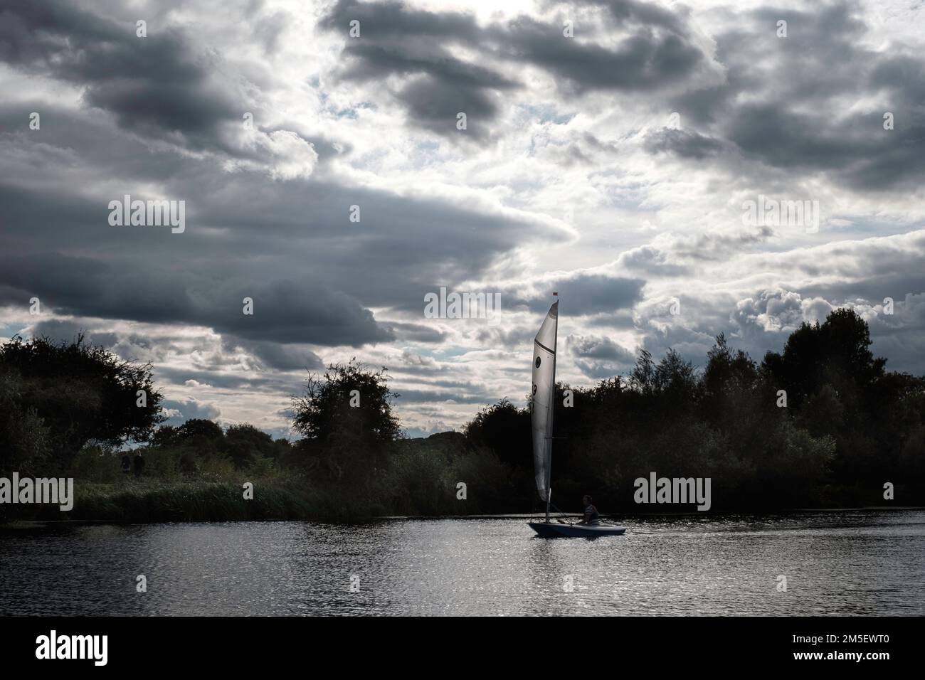 River Thames, Oxfordshire, Vereinigtes Königreich Stockfoto