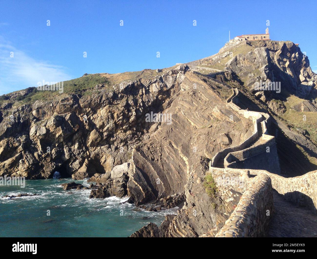 San Juan de Gaztelugatxe. Doniene Gaztelugatxeko. Biskaya, País