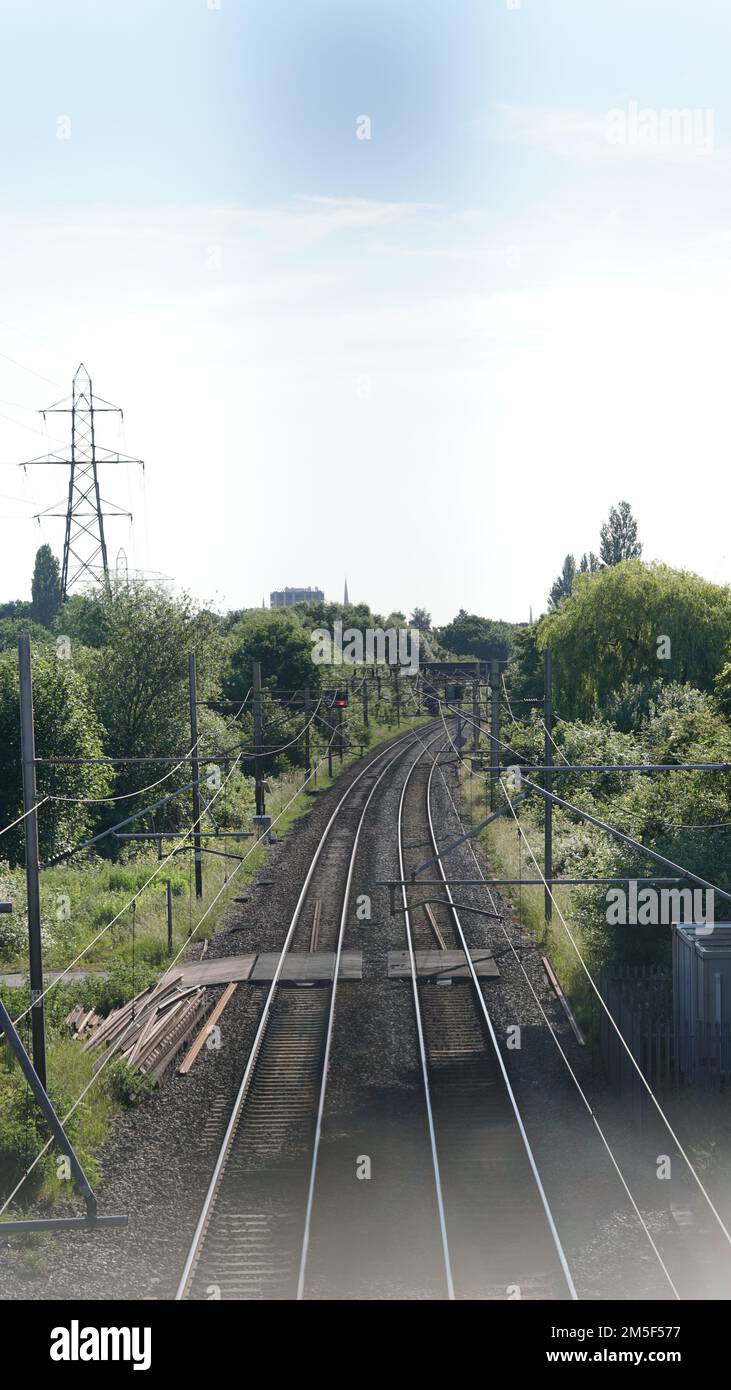 Canley Train Station, Coventry, Großbritannien Stockfoto