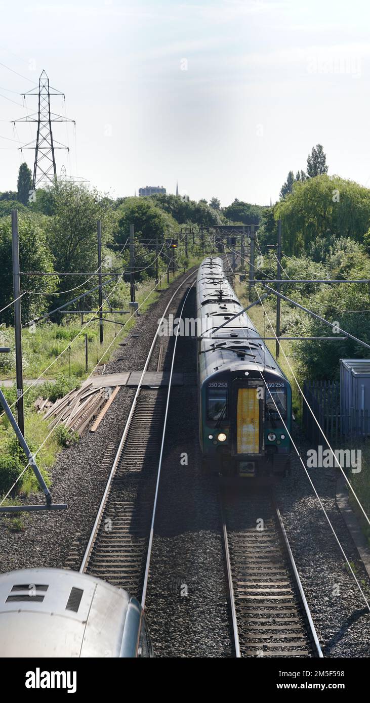 Canley Train Station, Coventry, Großbritannien Stockfoto