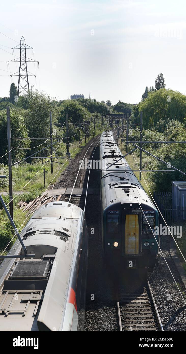 Canley Train Station, Coventry, Großbritannien Stockfoto