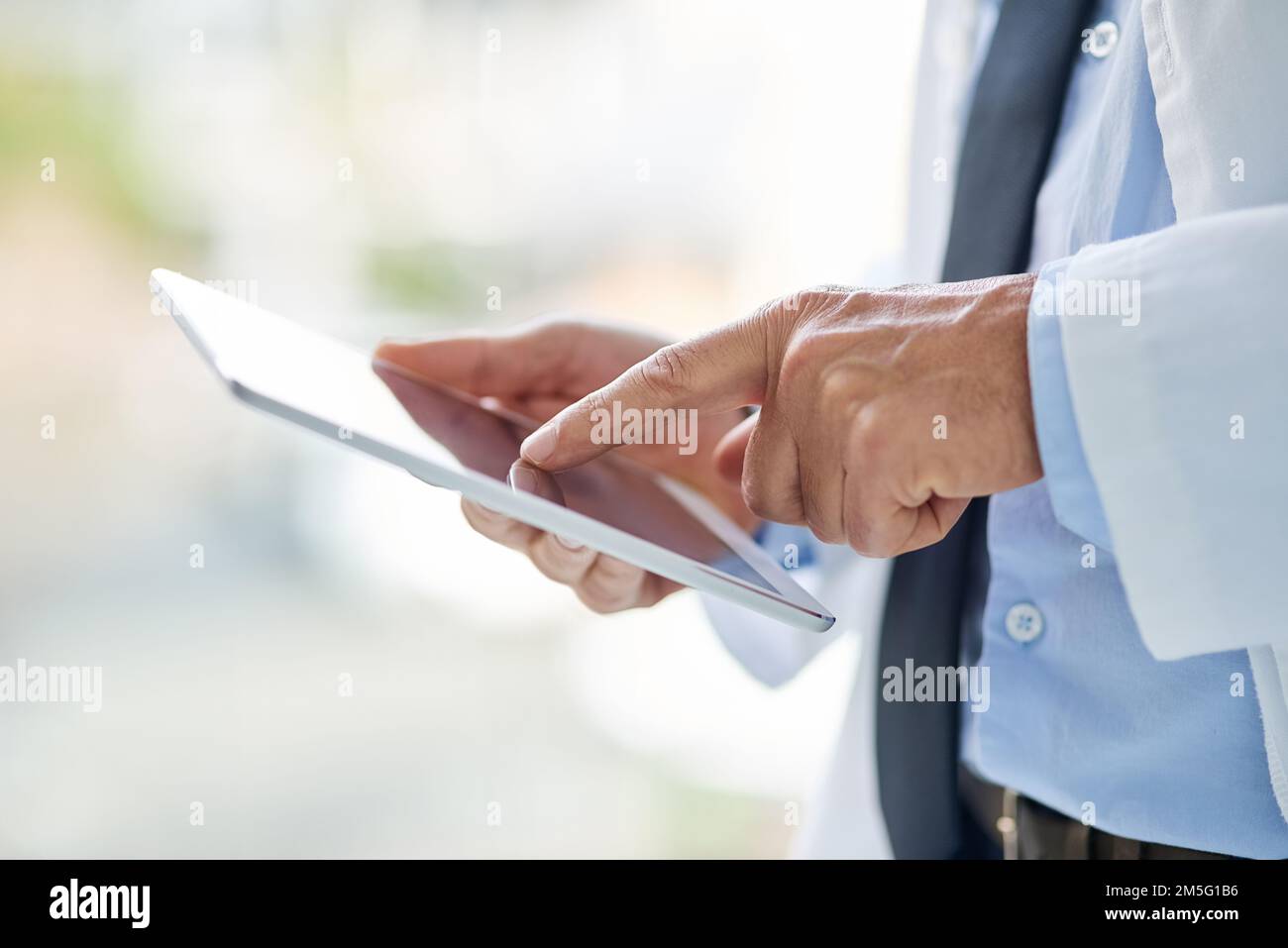 Ihre Gesundheit ist unsere Priorität. Ärzte im Krankenhaus. Stockfoto