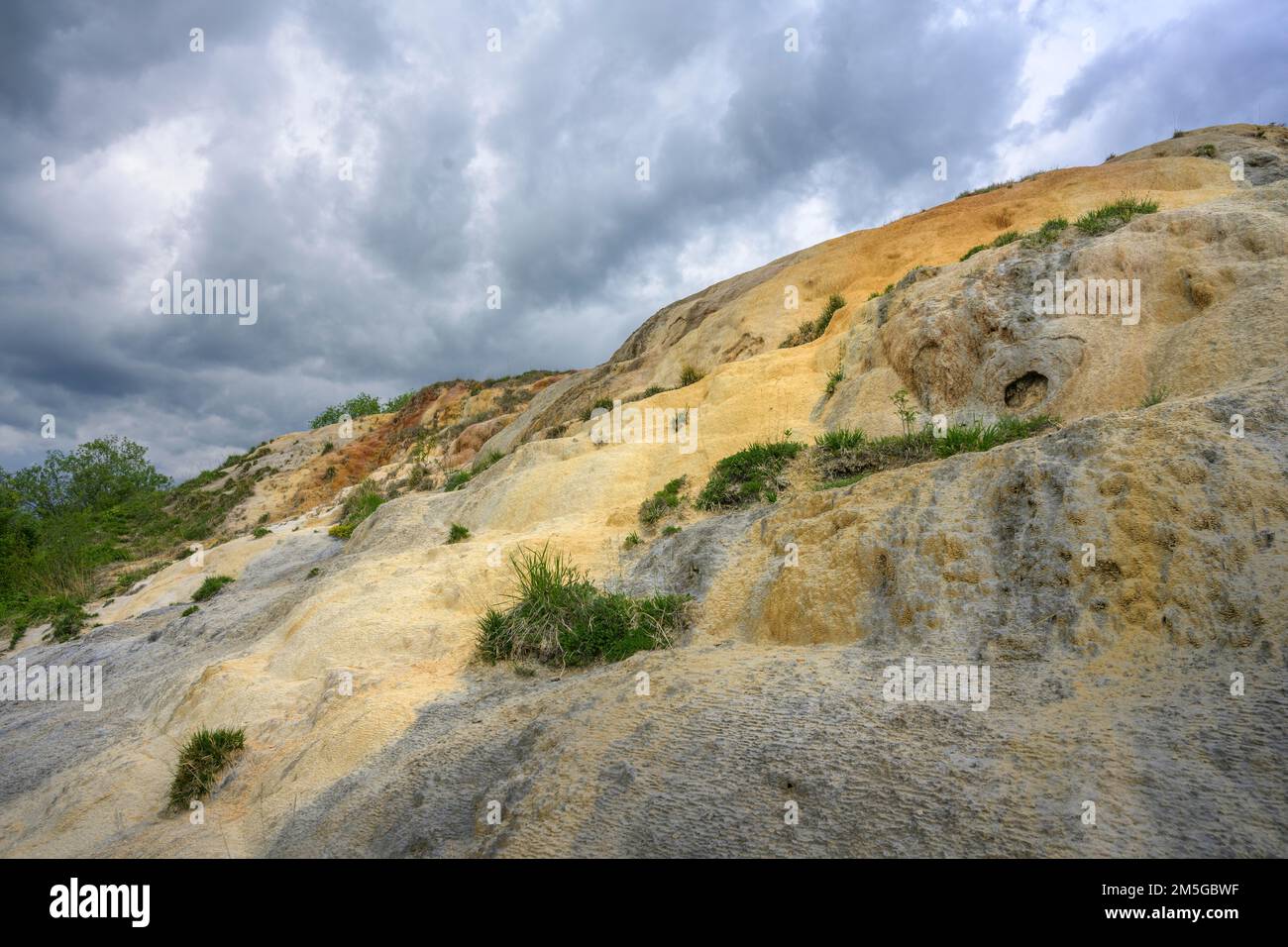 Mineralquelle Mineralny pramen, Besenova, Zilinsky kraj, Slowakei Stockfoto