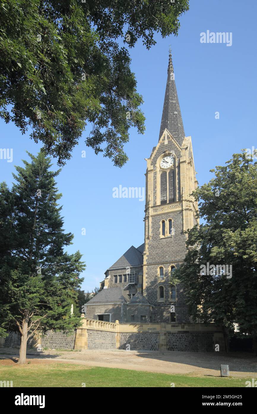 St. Peter's Church in the Neo-Renaissance, City Centre, Main, Frankfurt, Hessen, Deutschland Stockfoto