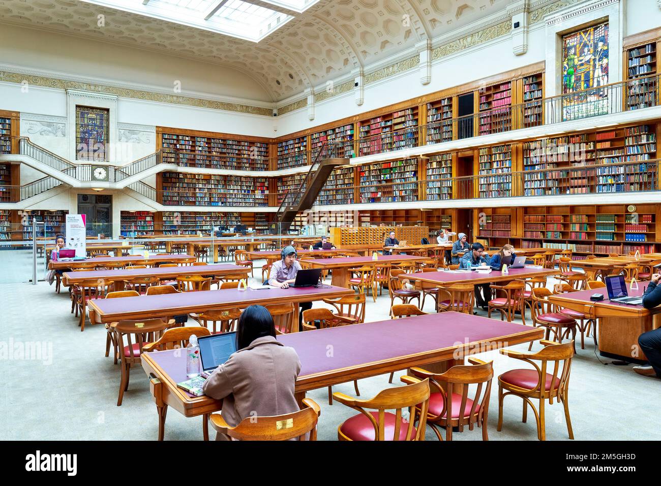 Sydney. Australien. Die öffentliche Bibliothek von New South Wales. Die Mitchell-Bibliothek Stockfoto