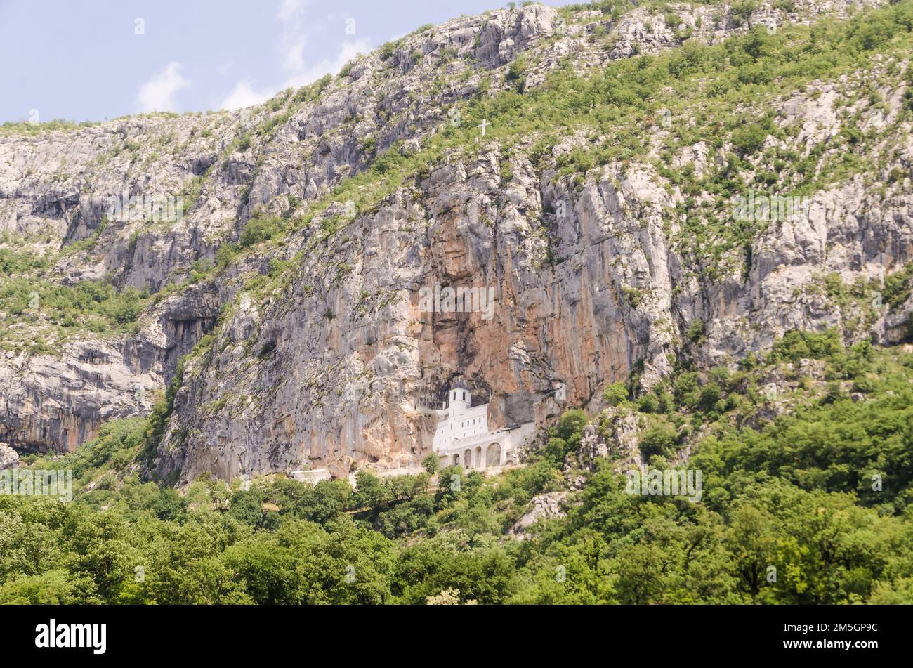 Kloster Ostrog, Montenegro Stockfoto