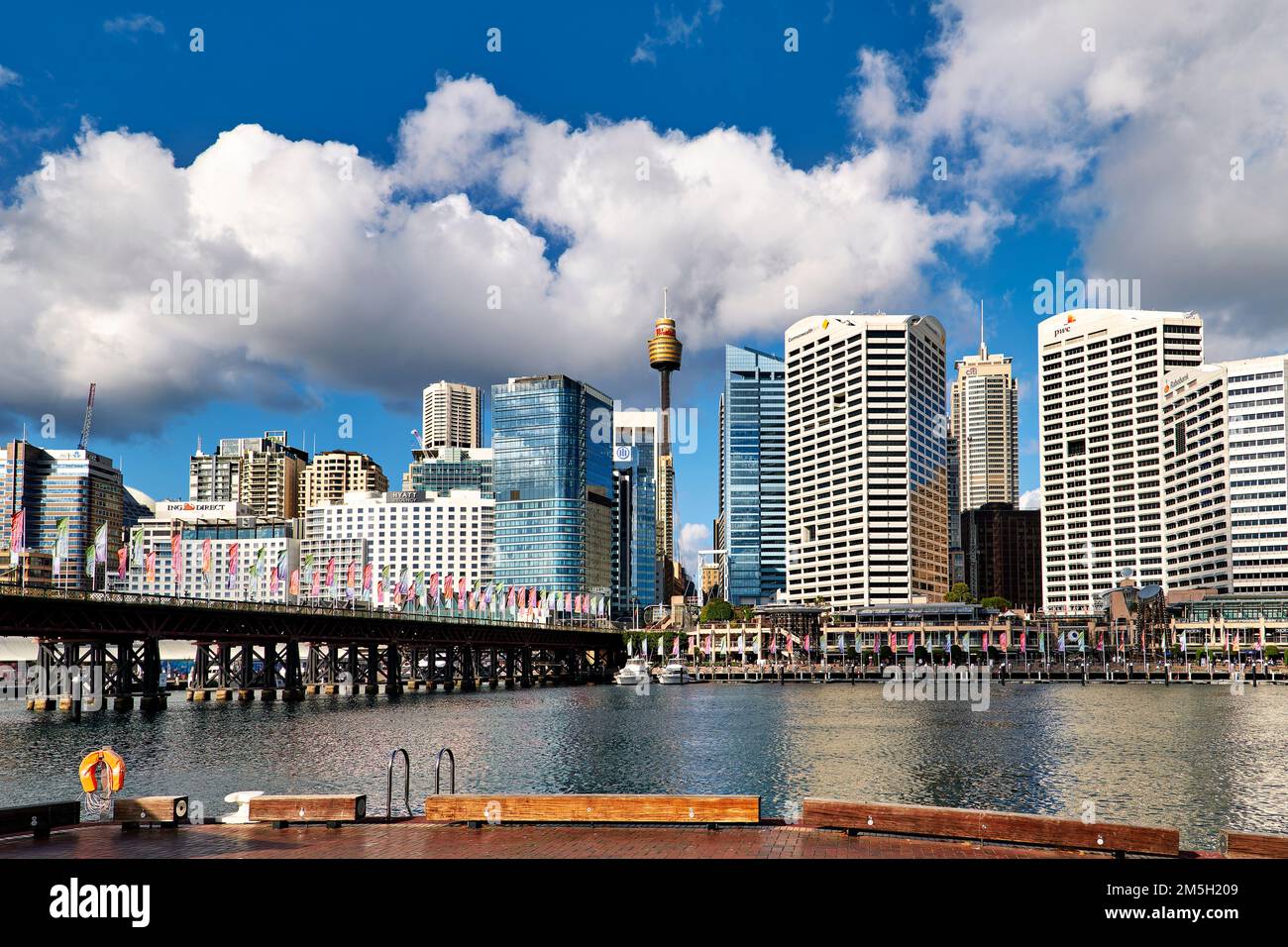 Sydney. New South Wales. Australien. Darling Harbour Stockfoto