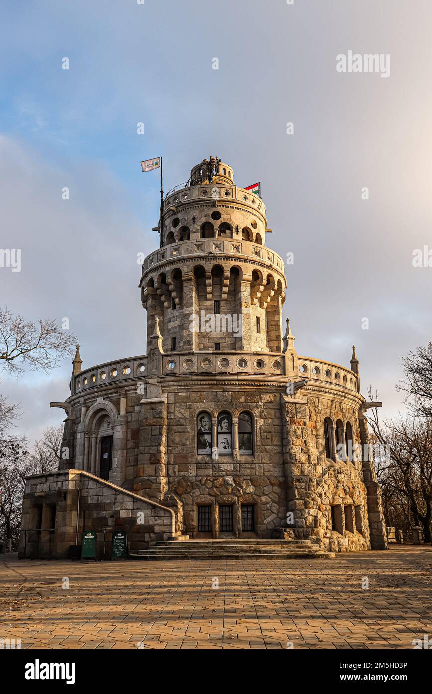 Elizabeth Lookout, Budapest, Ungarn Stockfoto