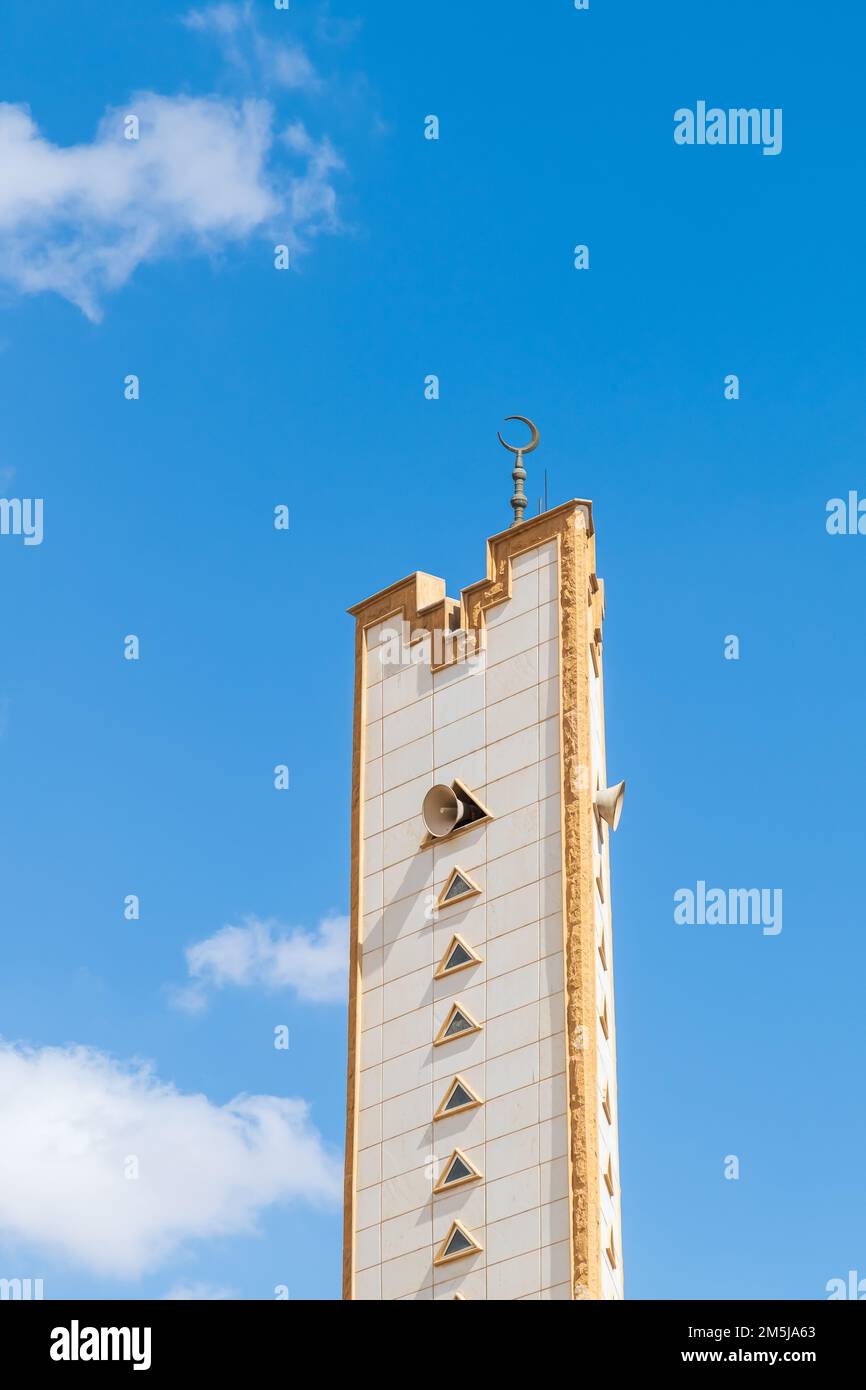 Minarett Stockfoto