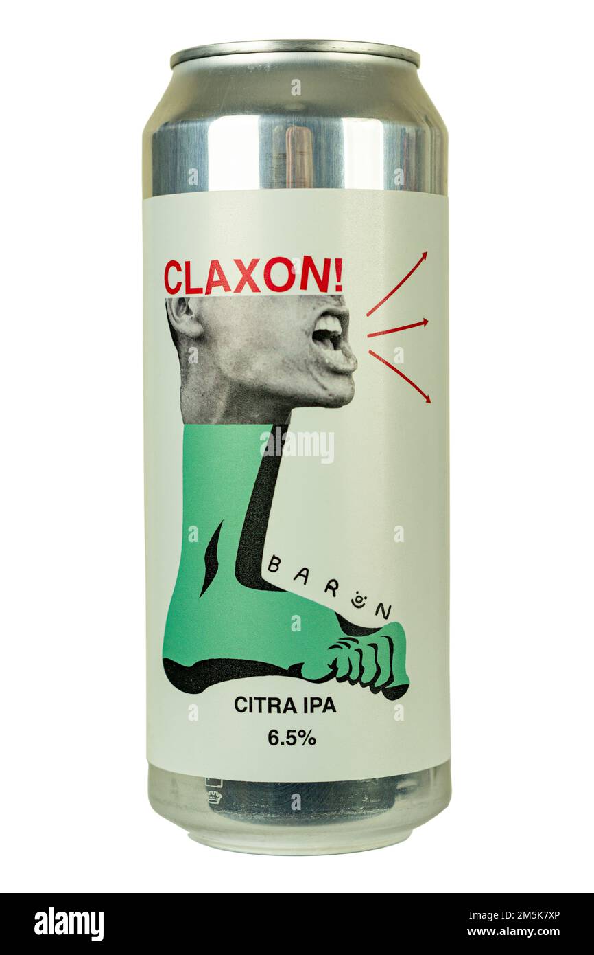 Baron Brewing – Citra IPA – abv 6,5 %. Stockfoto