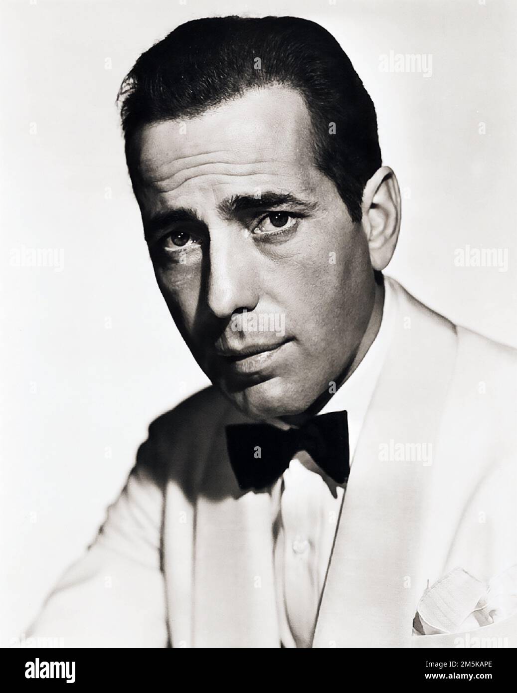 Humphrey Bogart Casablanca - Pressefoto 1942 Stockfoto