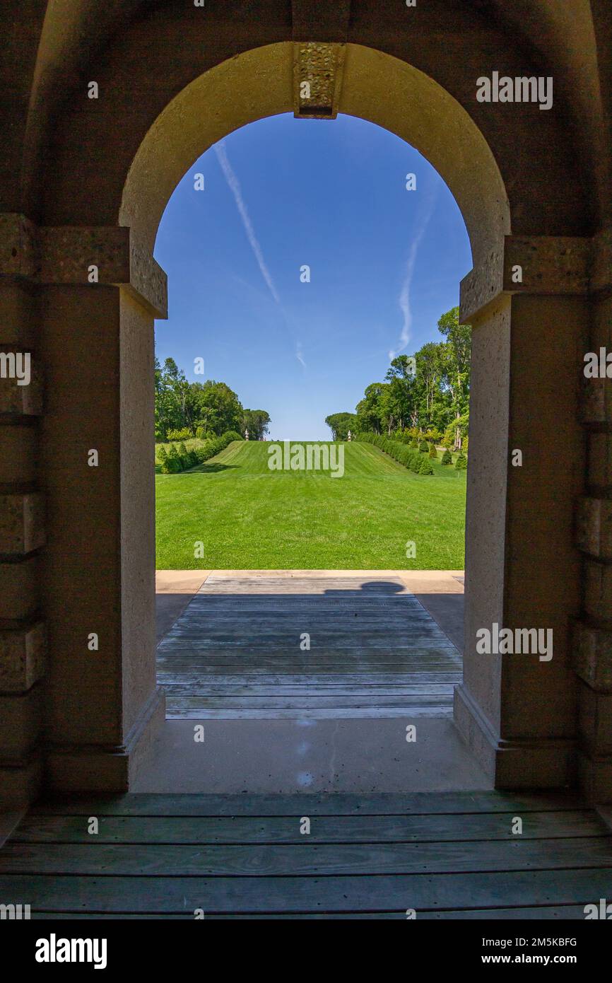 Das Crane Estate gehört den Treuhändern der Reservierungen, Ipswich, MA Stockfoto