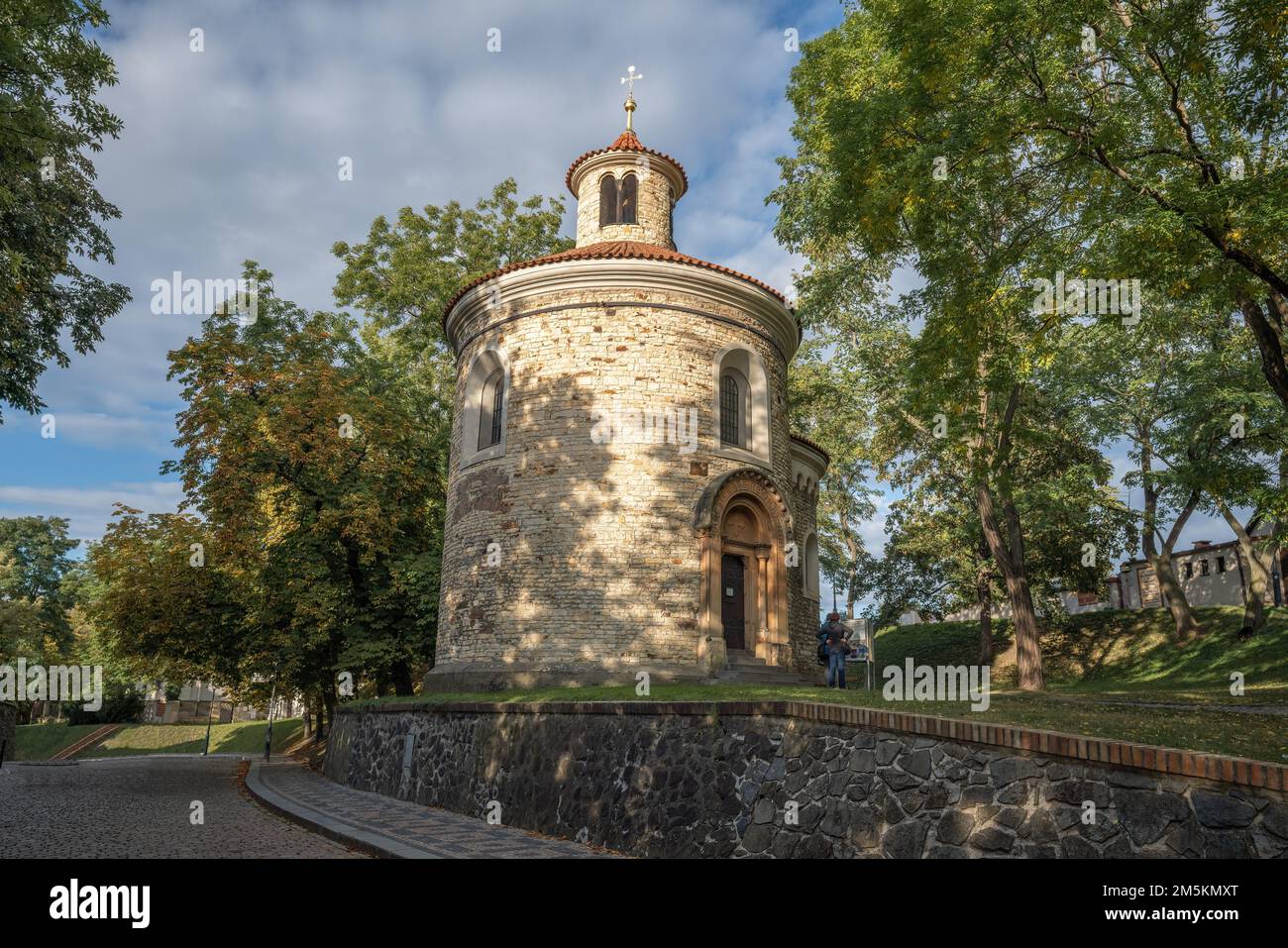 Rotunde von St. Martin in Vysehrad - Prag, Tschechische Republik Stockfoto