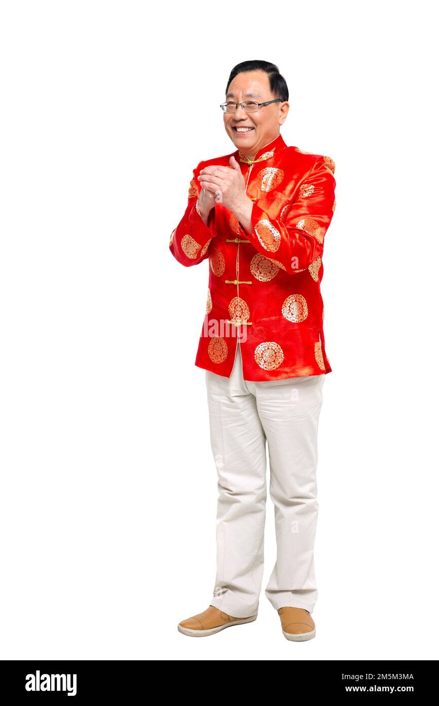 Zelt für das alte chinesische Neujahrsfest Stockfoto