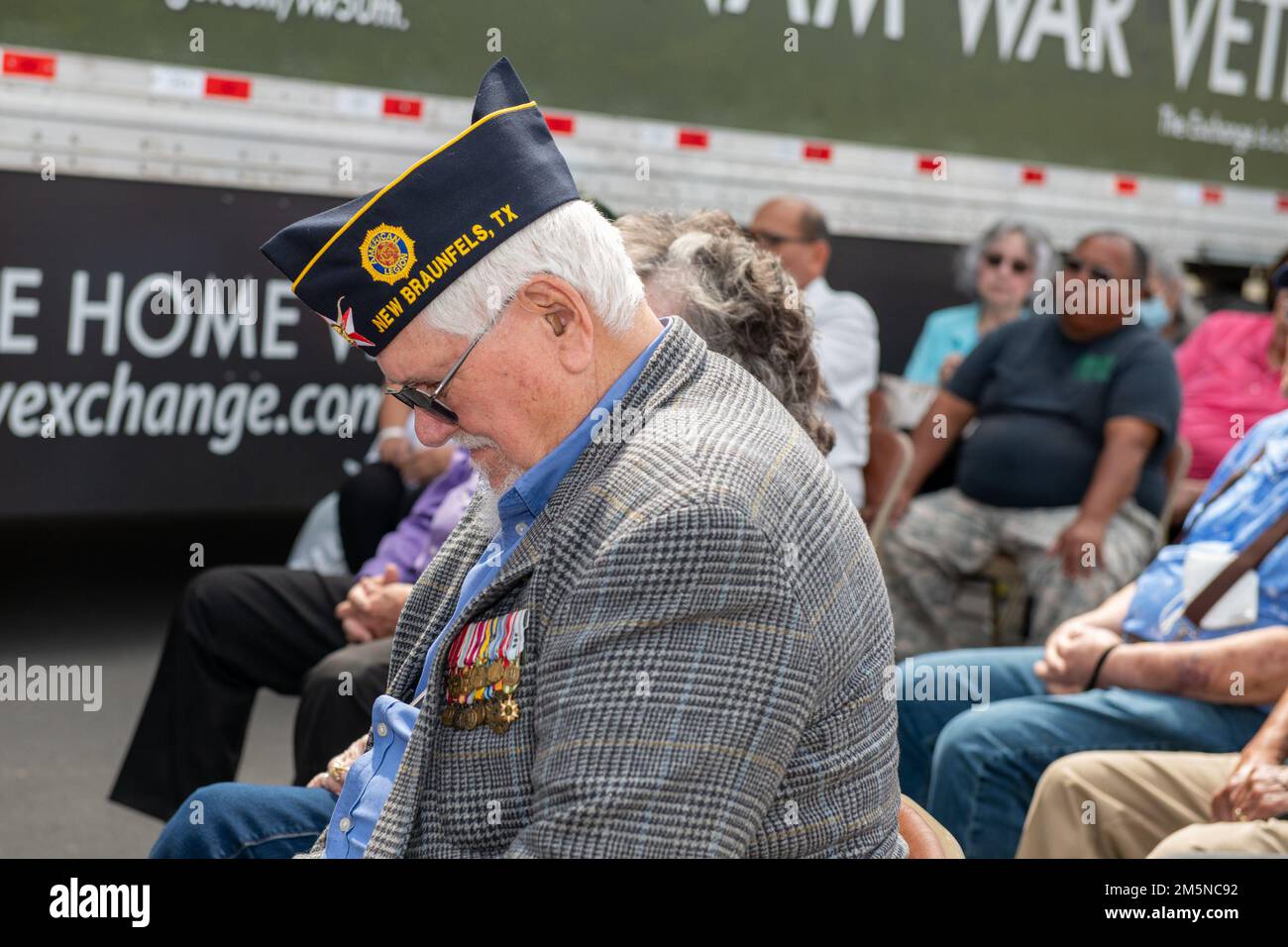 Vietnam War Veteran Memorial Ceremony, 29. März 2022, Joint Base San Antonio-Fort Sam Houston, Texas. (USA Air Force Foto von Thomas Coney). Stockfoto