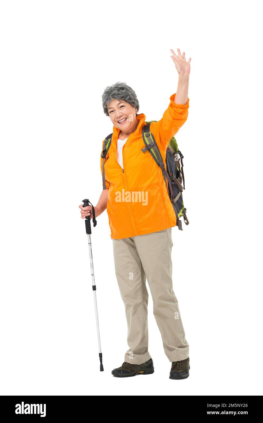 Schöne Reise in die Berge der Alten Stockfoto