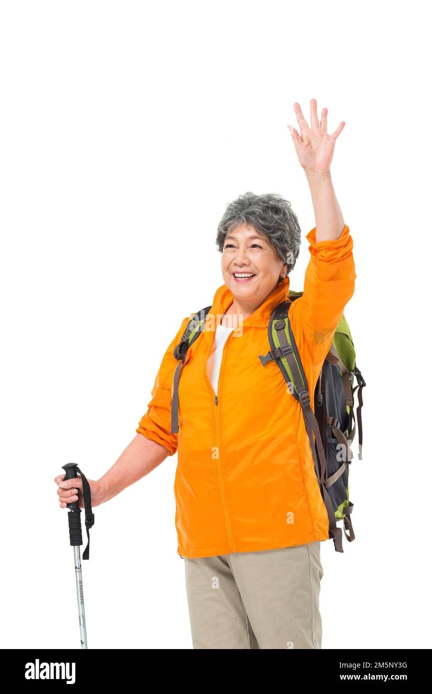 Schöne Reise in die Berge der Alten Stockfoto