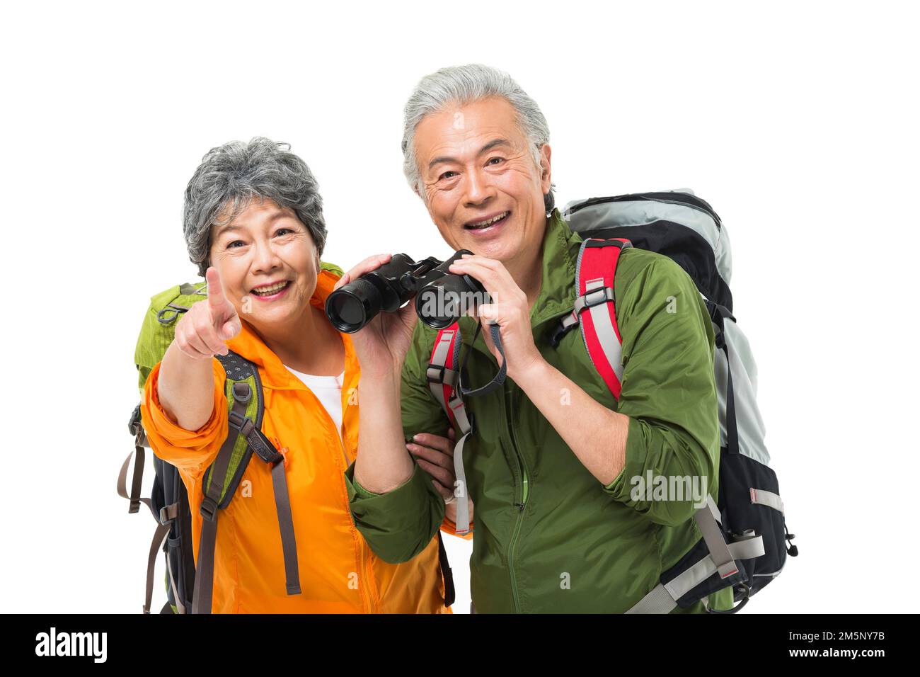 älteres ehepaar im urlaub Ausgeschnittene Stockfotos und -bilder - Alamy