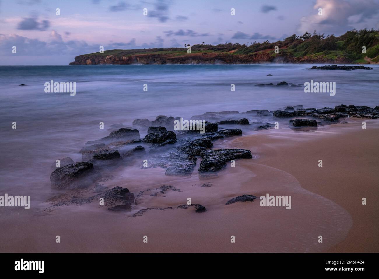 GILLIN'S BEACH POIPU KAUAI HAWAII USA Stockfoto