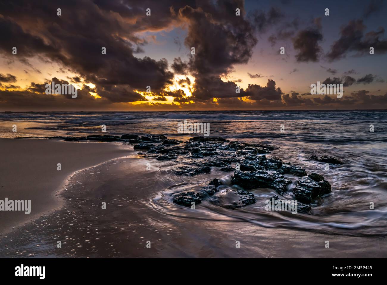 GILLIN'S BEACH POIPU KAUAI HAWAII USA Stockfoto