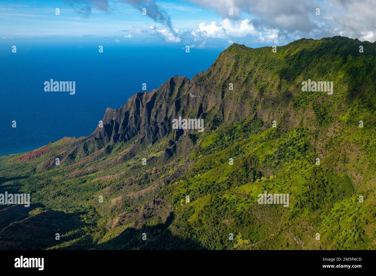 NAPALI COAST, KAUAI, HAWAII, USA Stockfoto