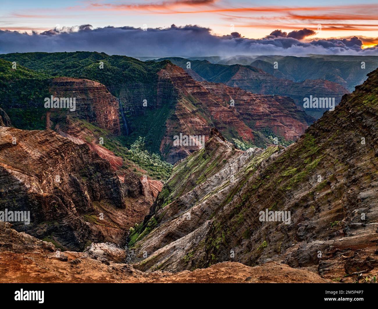 WAIMEA CANYON WAIMEA KAUAI HAWAII USA Stockfoto