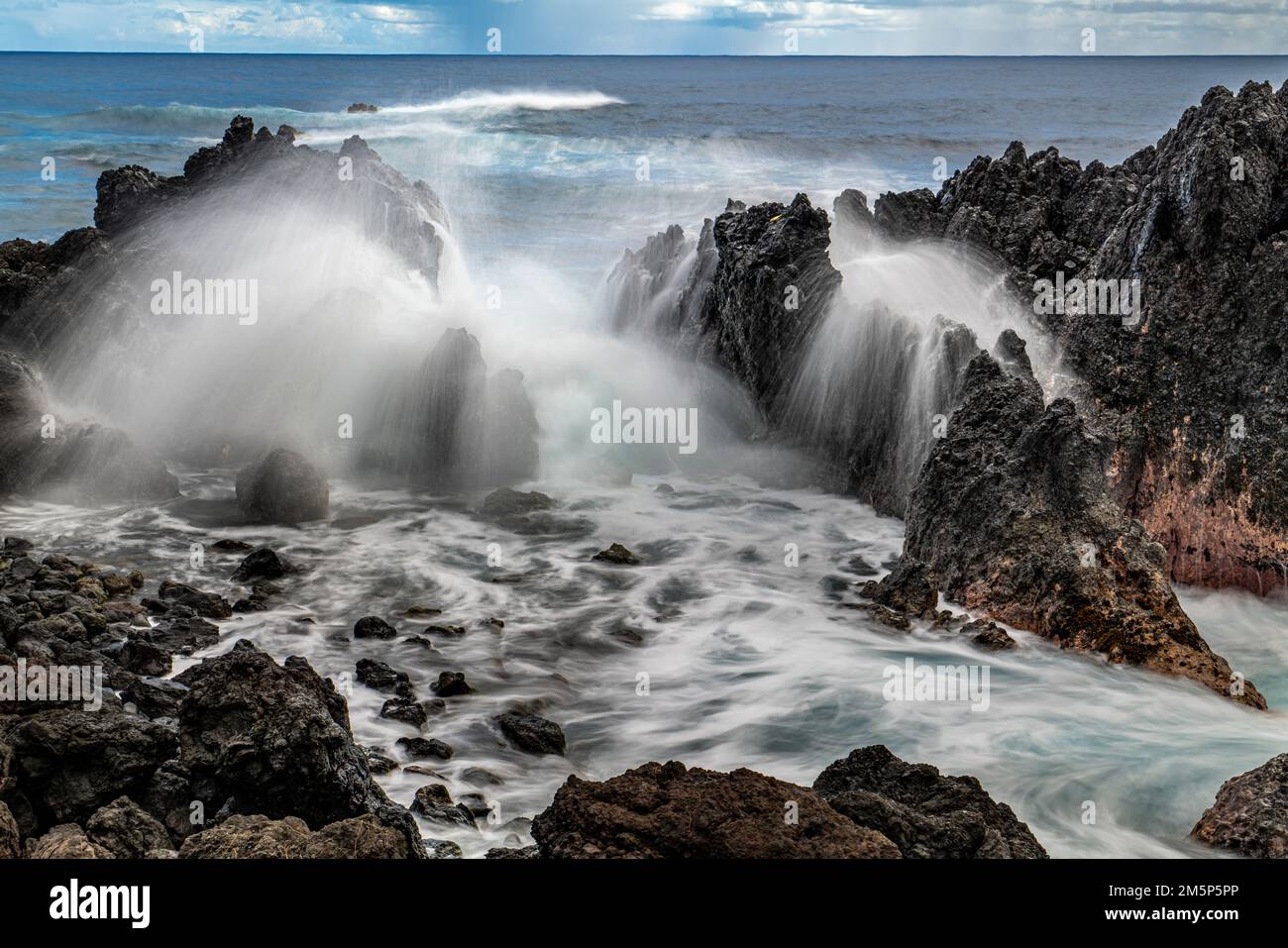 LAUPAHOEHOE HAWAII USA Stockfoto