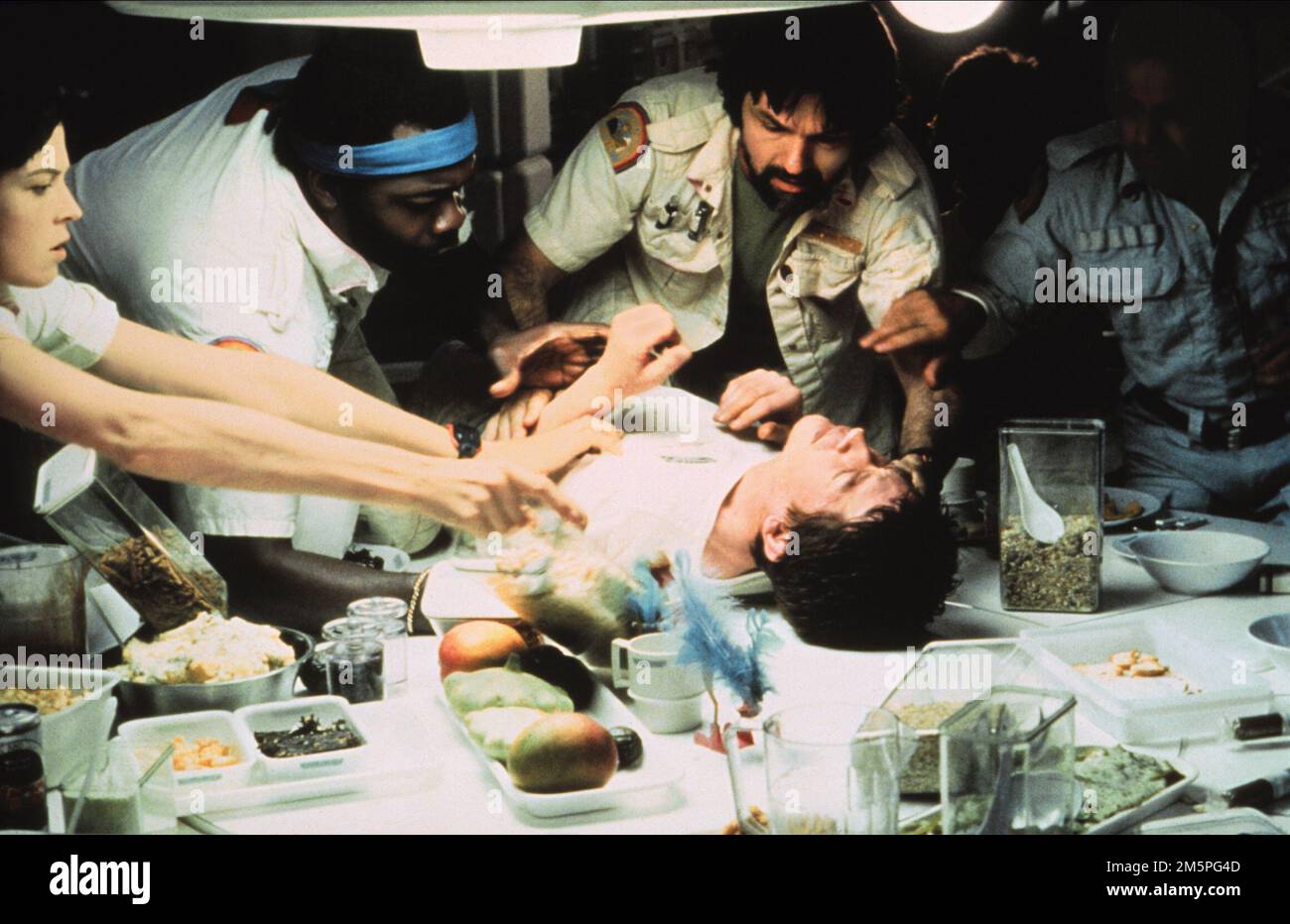 Alien Sigourney Weaver, Yaphet Kotto, John Hurt, Tom Skerritt, Ian Holm Stockfoto