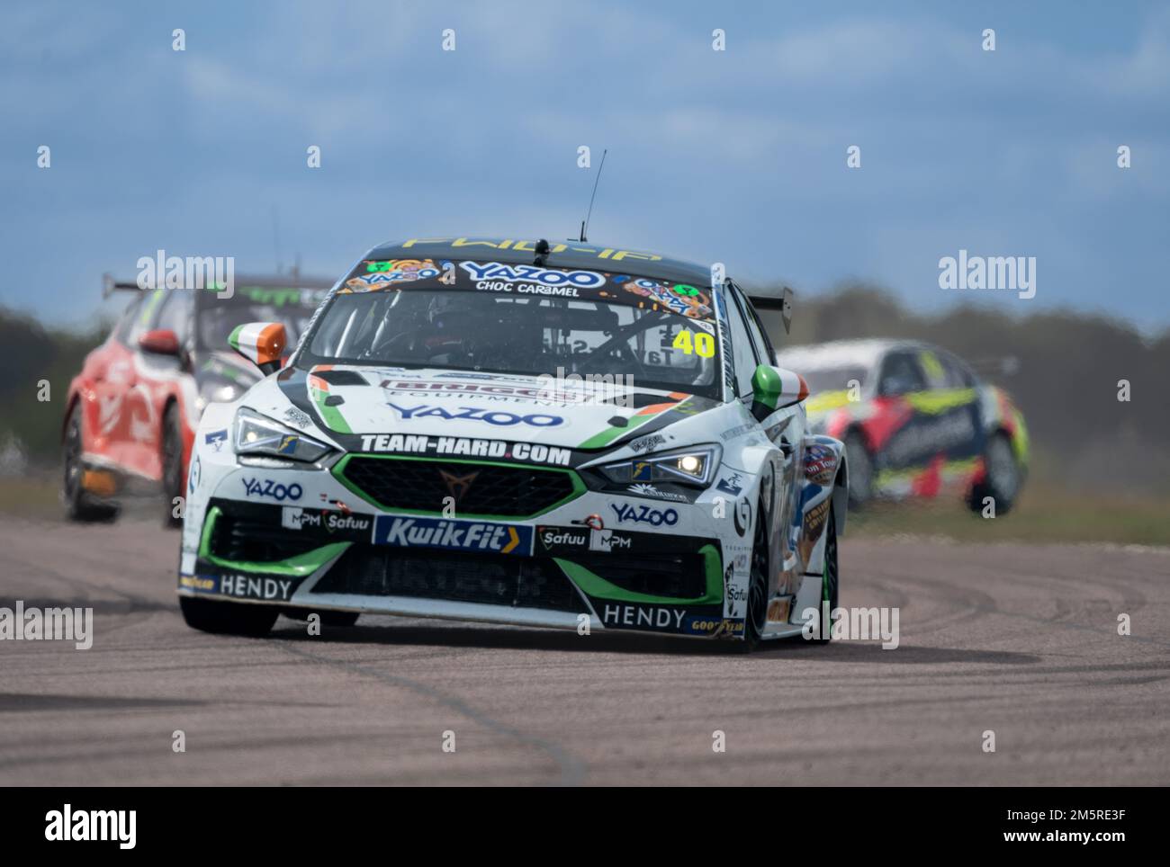 BTCC British Touring Car Championship Truxton Runde 22 Stockfoto