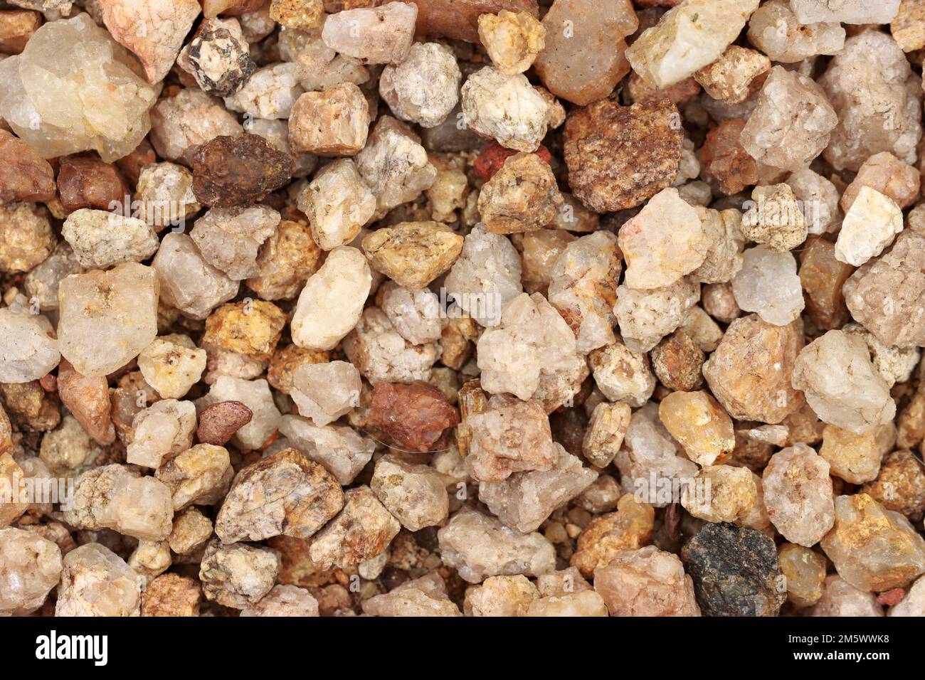 Rau und robust: Nahaufnahme der Steinstruktur Stockfoto