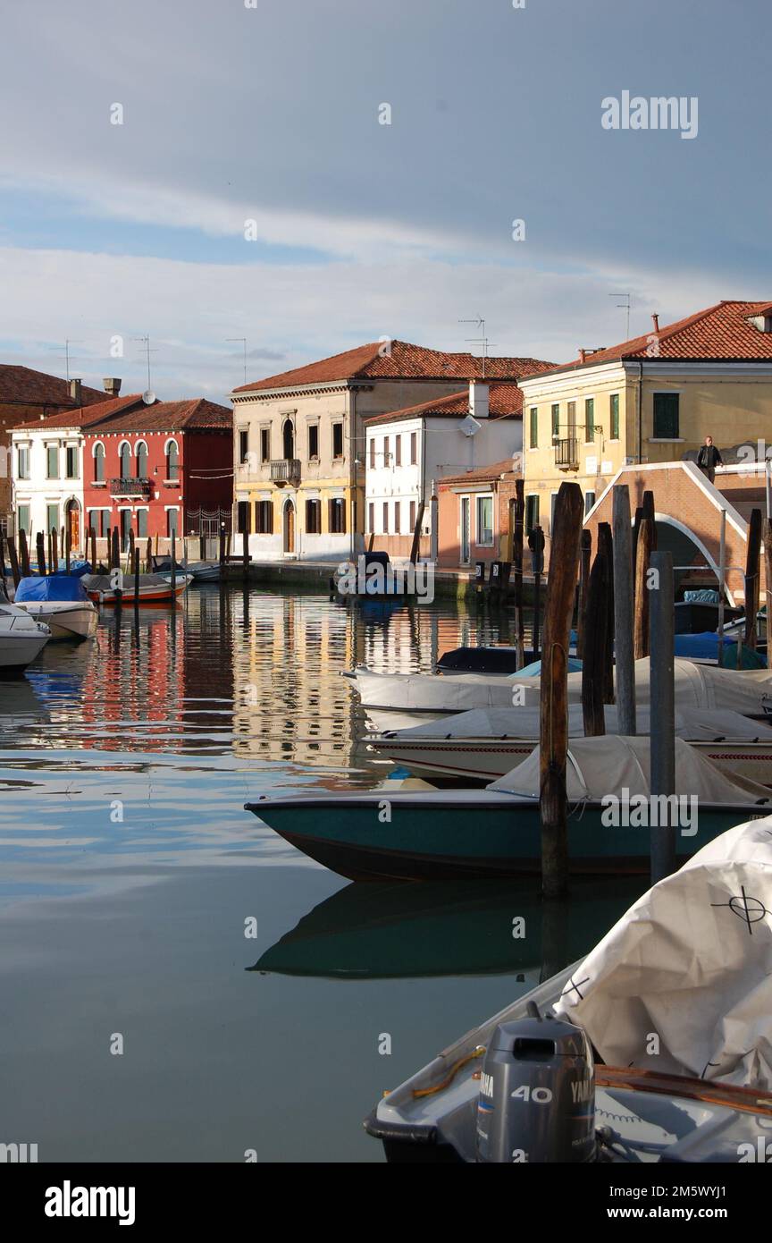 Venezianische Insel Burano, Italien, Venetien Stockfoto