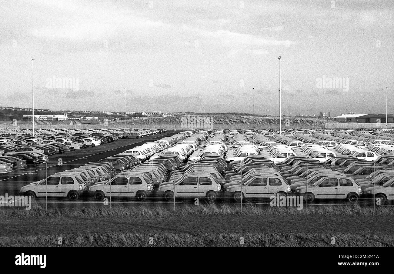 Nissan UK Factory in Sunderland UK 1994 Stockfoto