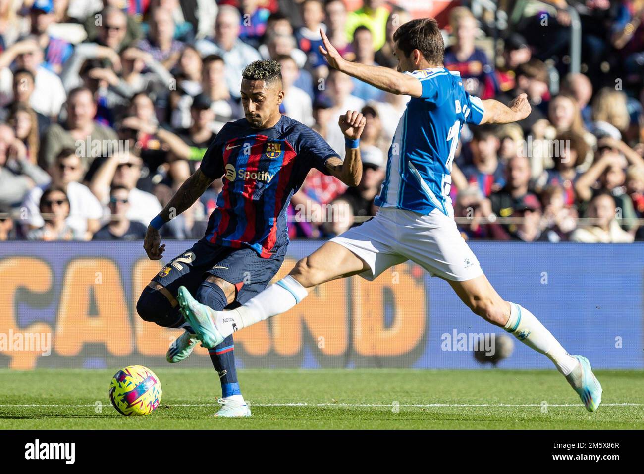 Barcelona, Spanien. 31. Dezember 2022. Spanisches Fußballspiel La Liga Santander FC Barcelona gegen Espanyol im Camp Nou Stadium Barcelona, 31. Dezember 2022 900/Cordon Press Credit: CORDON PRESS/Alamy Live News Stockfoto